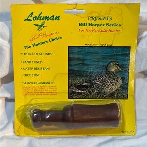 “VINTAGE” Lohman “Bill Harper Series” Duck Call - Model 103